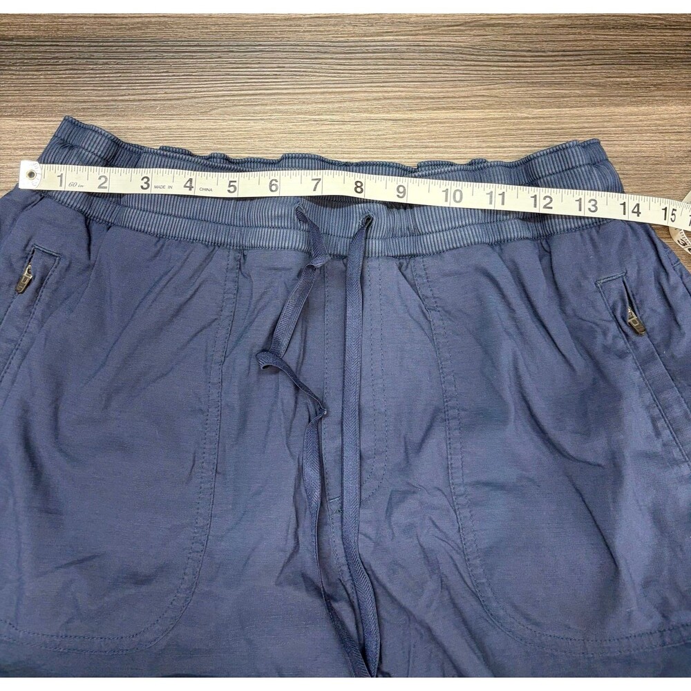 L.L.Bean Blue Pull-On Hiking Trail Shorts Size Large - Picture 5 of 6